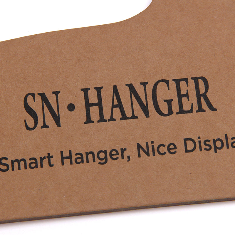 Custom Kraft Paper Hanger for Sustainable Apparel and Retail Displays