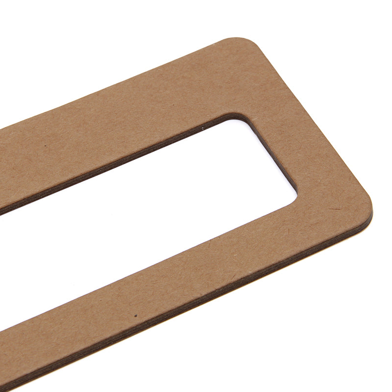 Eco-Friendly Customizable 3mm Thick Kraft Paper Display Cardboard Hanger
