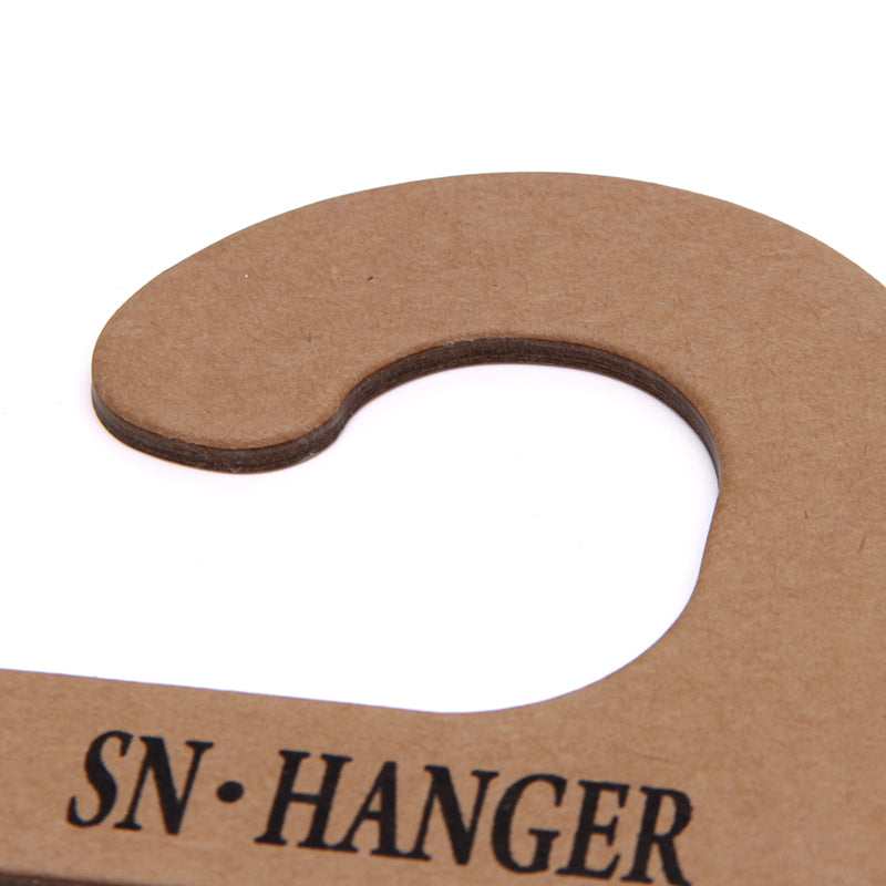 Eco Friendly Kraft Paper Scarf Hanger Custom Apparel Display Hook
