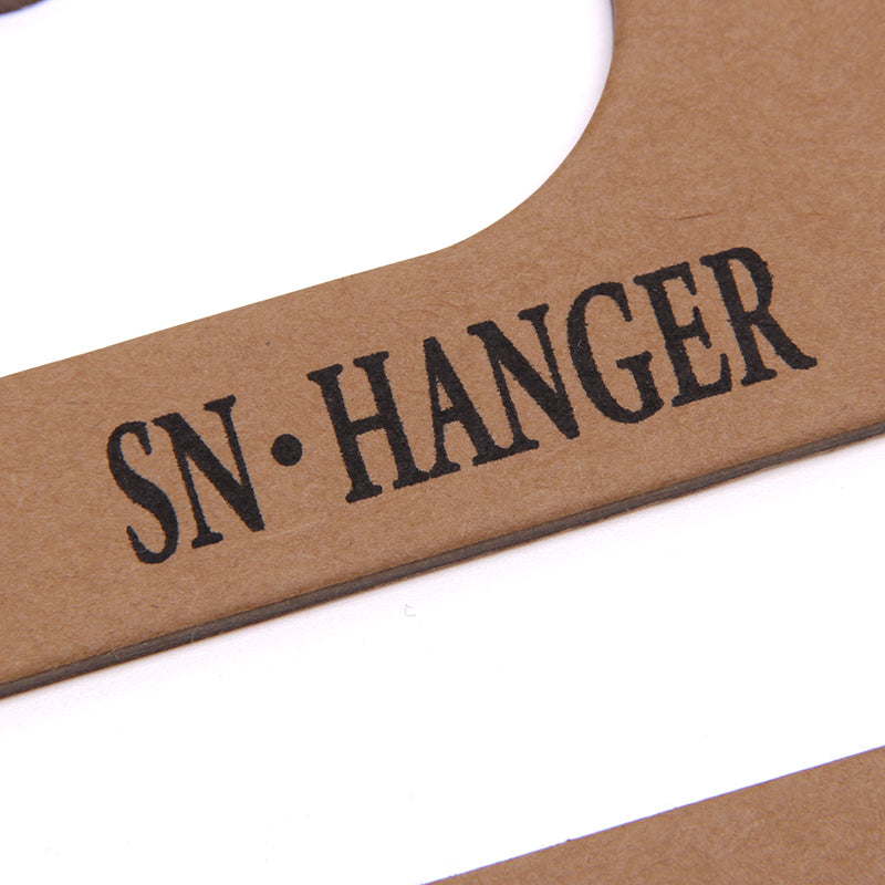 Eco Friendly Kraft Paper Scarf Hanger Custom Apparel Display Hook
