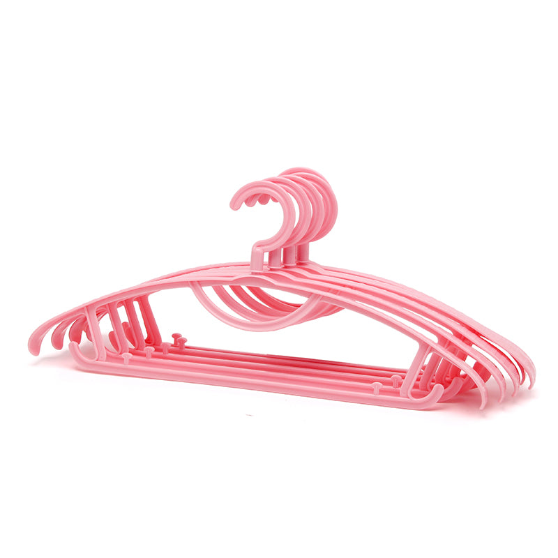 Customizable Multi-Color Plastic Clothes Hangers with Logo Printing
