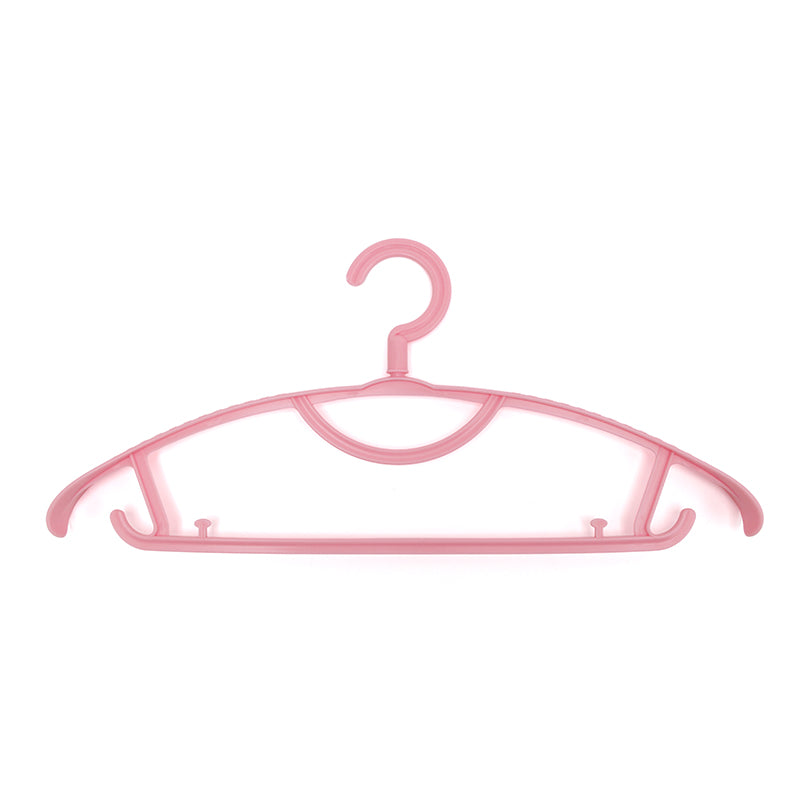 Customizable Multi-Color Plastic Clothes Hangers with Logo Printing