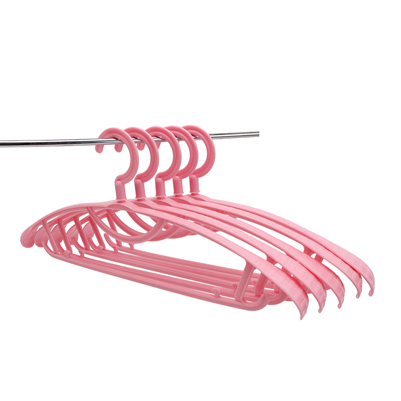 Customizable Multi-Color Plastic Clothes Hangers with Logo Printing