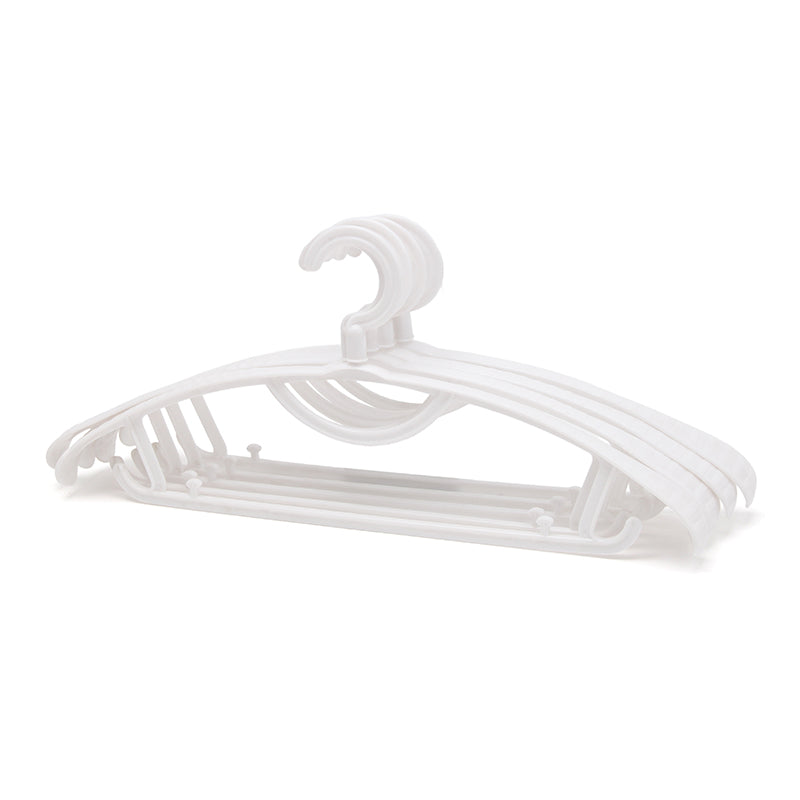 Customizable Multi-Color Plastic Clothes Hangers with Logo Printing