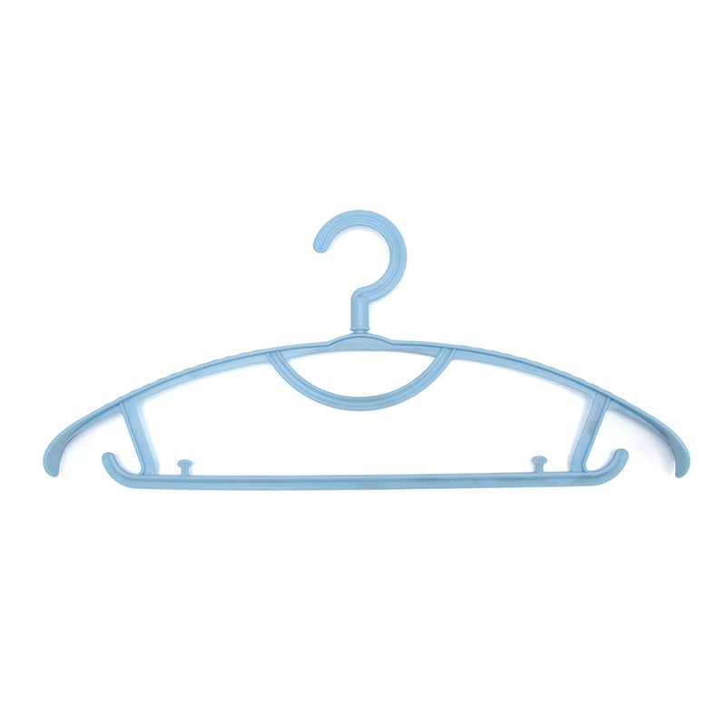 Customizable Multi-Color Plastic Clothes Hangers with Logo Printing