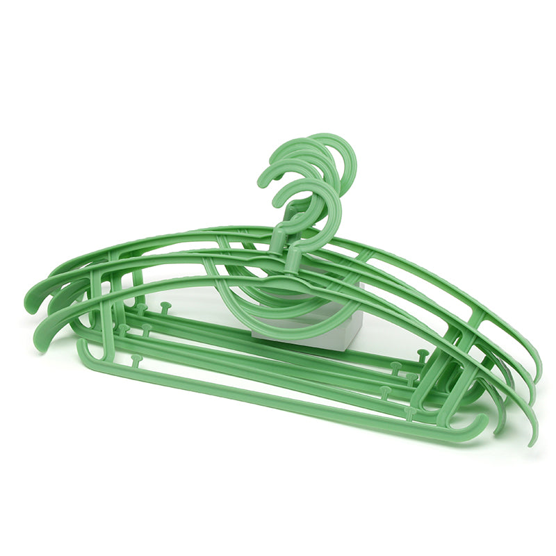 Customizable Multi-Color Plastic Clothes Hangers with Logo Printing