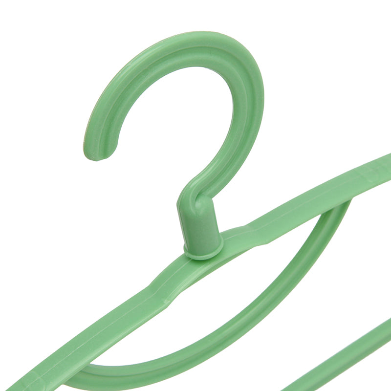 Customizable Multi-Color Plastic Clothes Hangers with Logo Printing