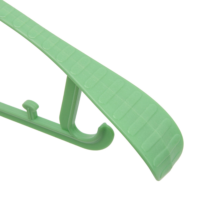 Customizable Multi-Color Plastic Clothes Hangers with Logo Printing
