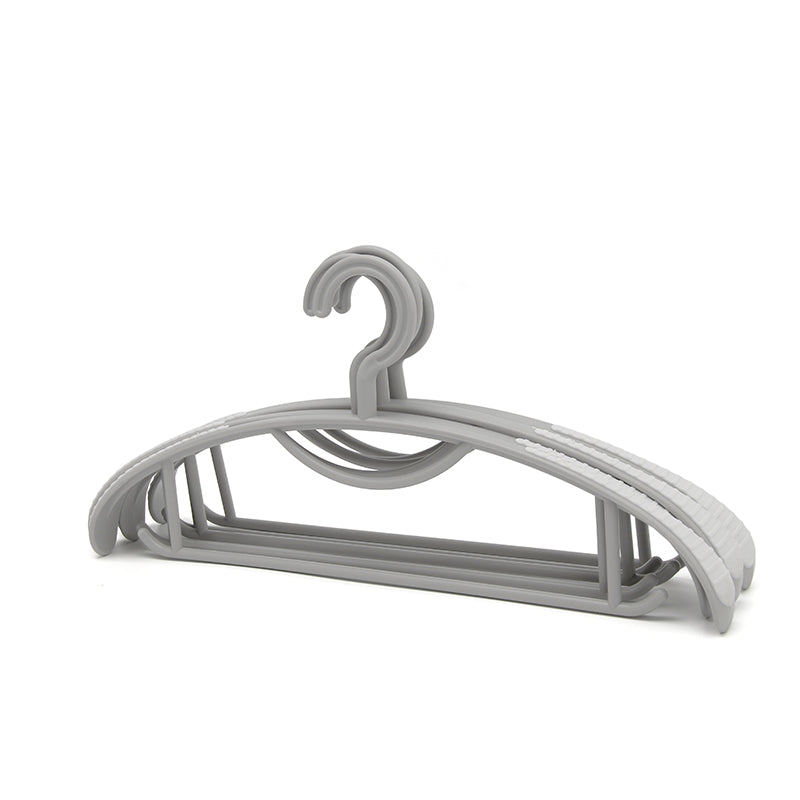 Custom Plastic Clothes Hanger with Wide Shoulder