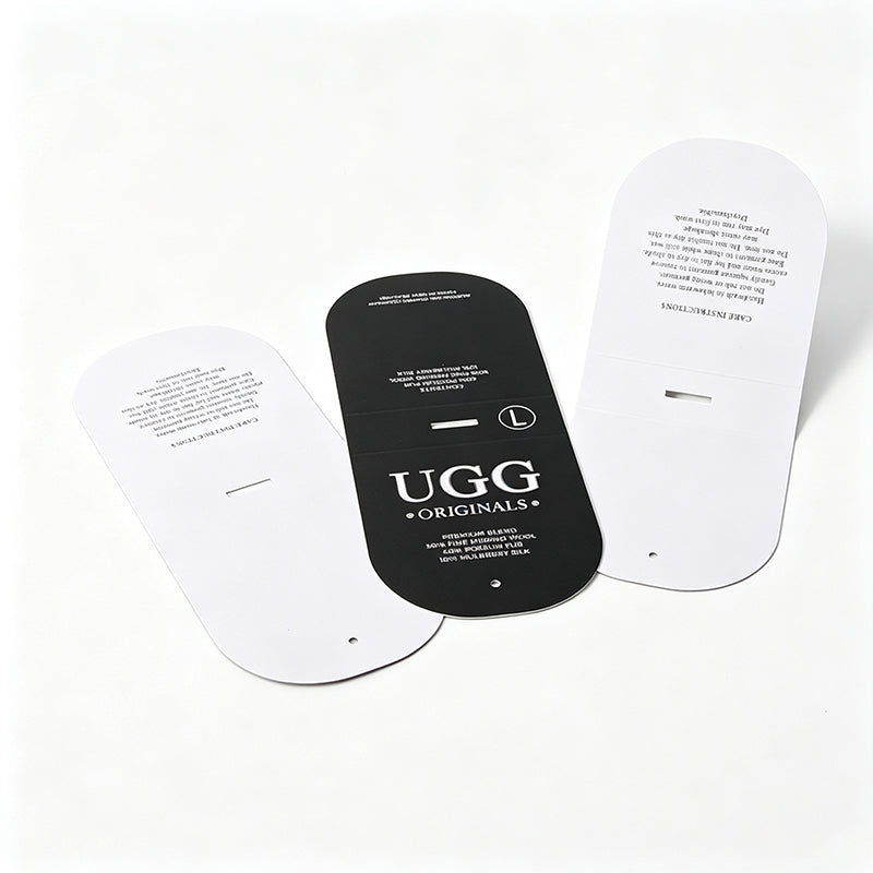 Custom Sock Header Cards for Retail Display