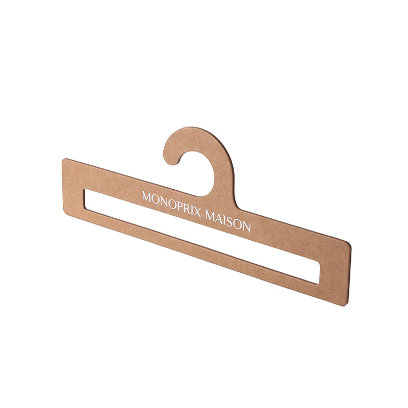 Custom Cardboard Hanger 3mm FSC Kraft Paper Retail Display