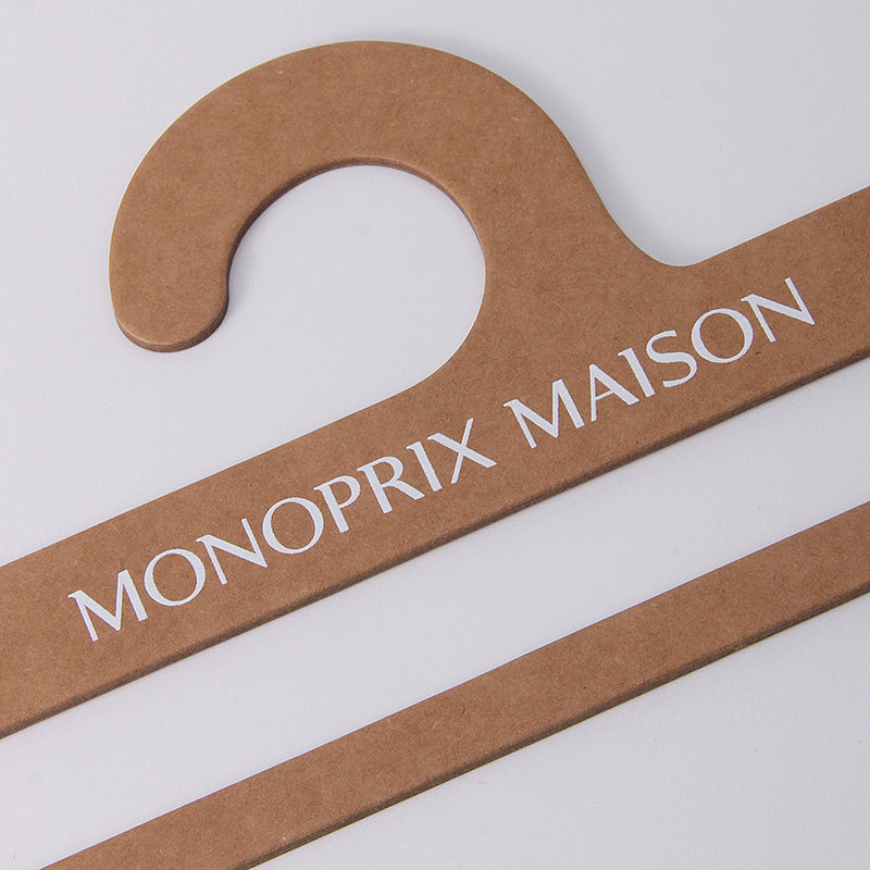 Custom Cardboard Hanger 3mm FSC Kraft Paper Retail Display