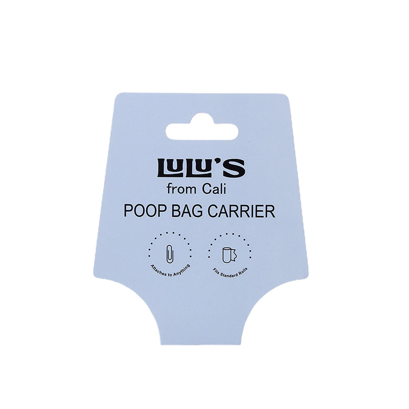 Custom Poop Bag Carrier Display Card for Retail & Brands