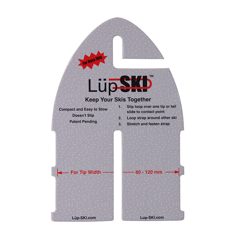 Custom Printed Cardboard Ski Strap Hanger Outdoor Sports Packaging Hook