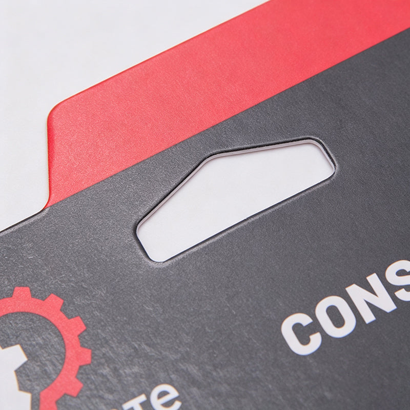 Custom FSC Cardboard Header Card for Bike Straps