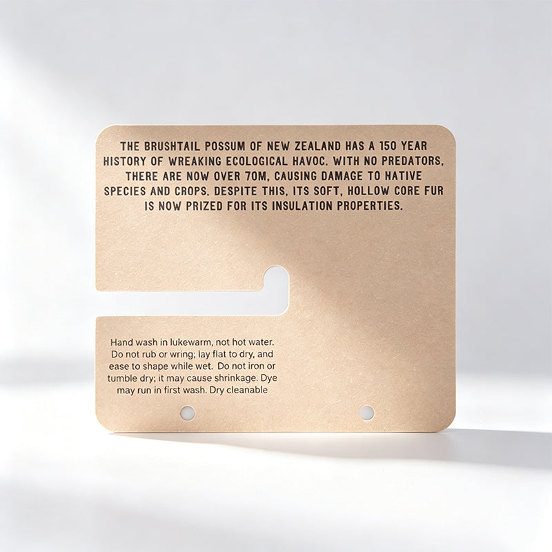 Custom Kraft Paper Hook for Clothing Accessories