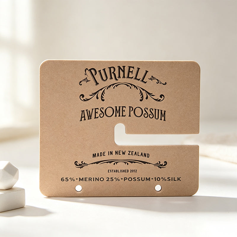 Custom Kraft Paper Hook for Clothing Accessories