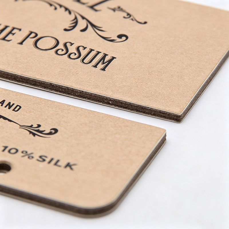 Custom Kraft Paper Hook for Clothing Accessories