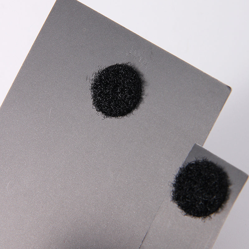 Custom Sock Packaging Card with Hook and Loop Fasteners