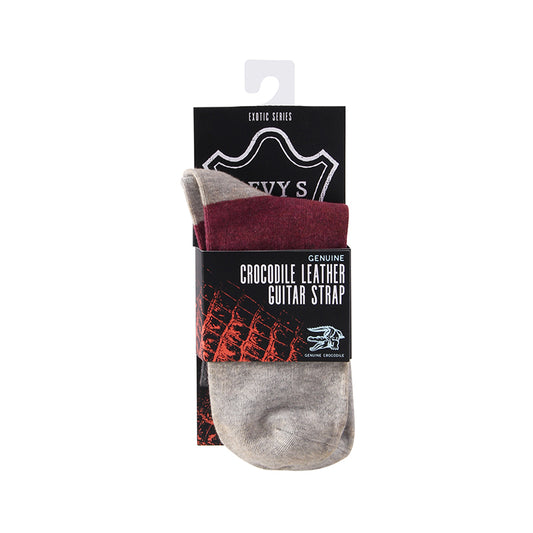 Custom Sock Packaging Card with Hook and Loop Fasteners