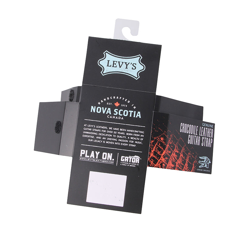 Custom Sock Packaging Card with Hook and Loop Fasteners