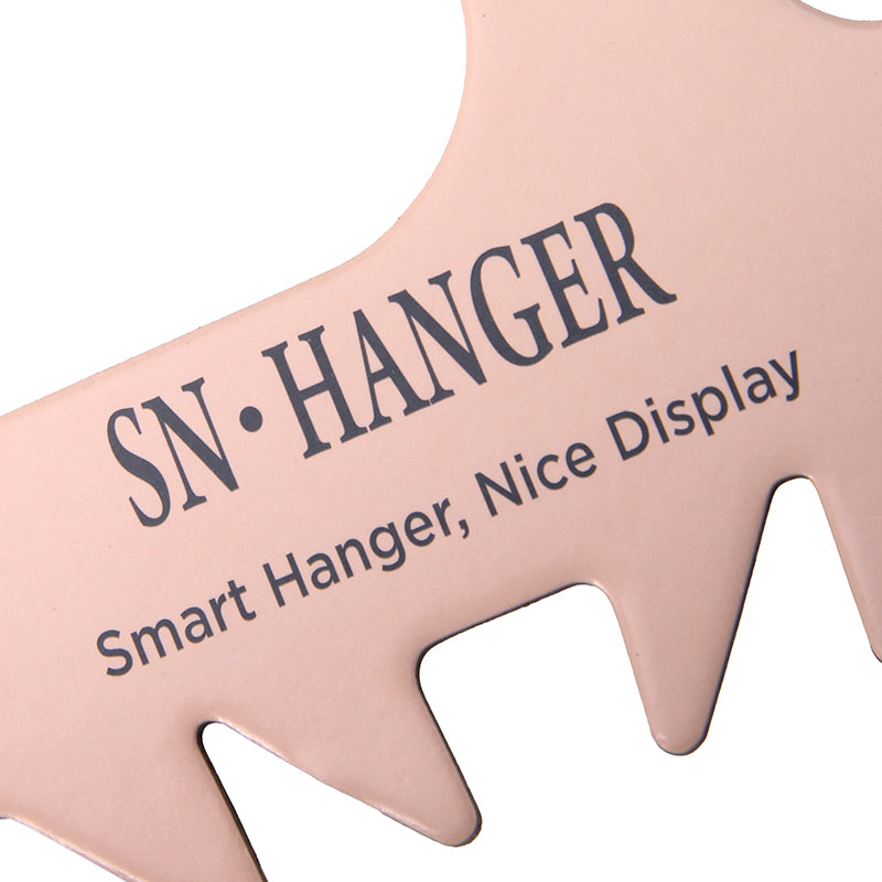 Custom Lingerie Cardboard Hanger with Grip Teeth | 3mm Paper Retail Display Hanger