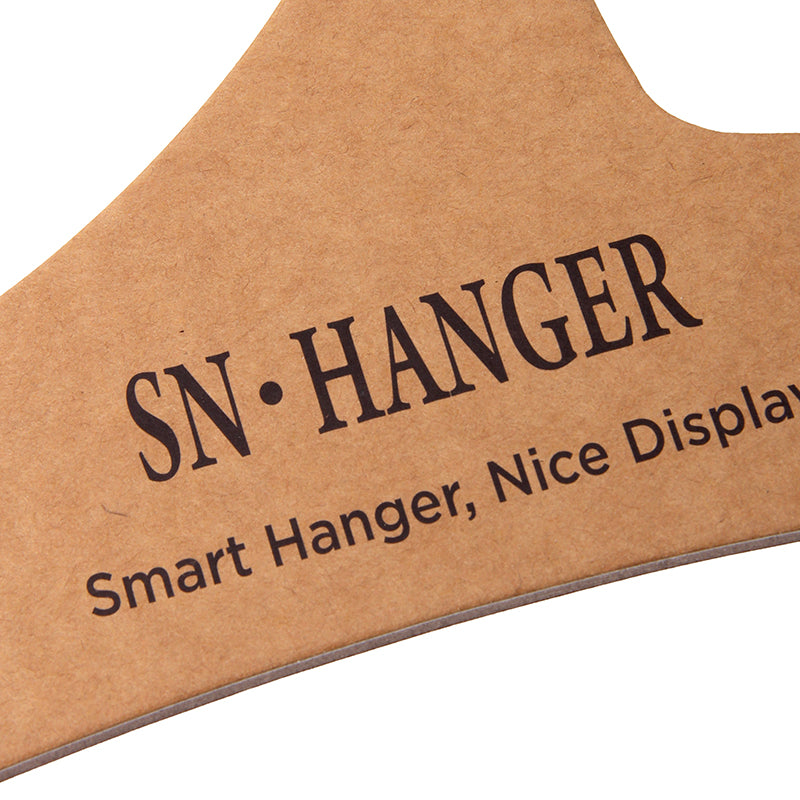 Custom Printed Cardboard Hanger | Eco Paper Clothing Display Hanger