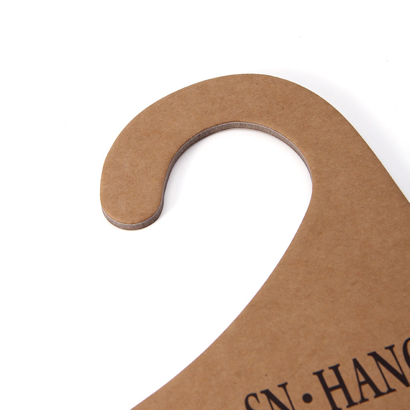 Custom Printed Cardboard Hanger | Eco Paper Clothing Display Hanger
