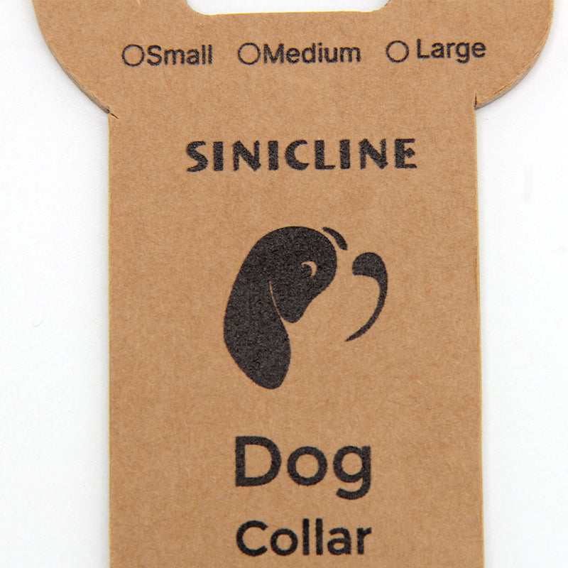 Custom Kraft Paper Dog Collar Display Card Bone Shape Hanger