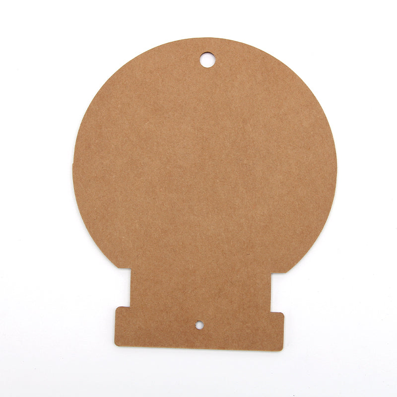Custom Dog Bow Tie Packaging Card with Hanger Hole for Retail Display