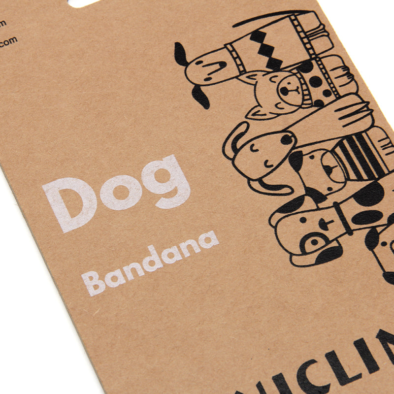 Custom Kraft Display Card for Dog Bandana Retail Packaging