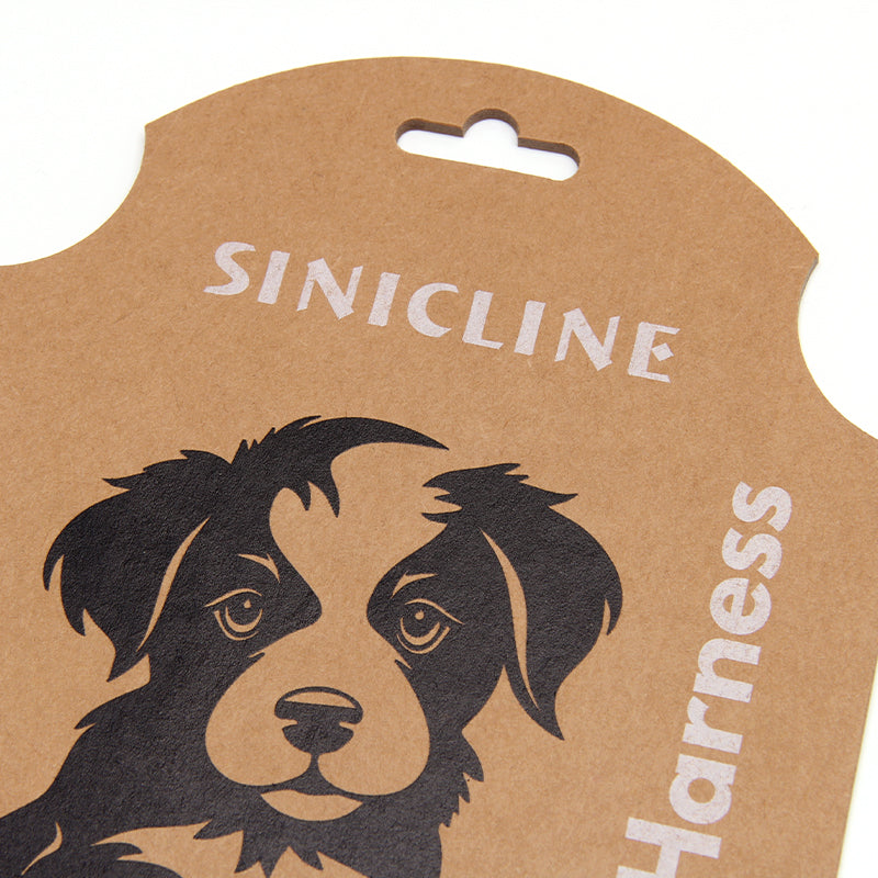 Custom Kraft Hanger Card for Dog Harness Packaging Display