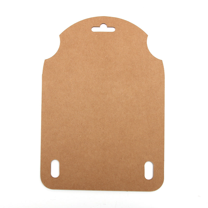 Custom Kraft Hanger Card for Dog Harness Packaging Display