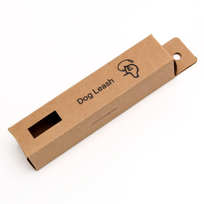 Custom Kraft Paper Hanging Box for Dog Leash Packaging