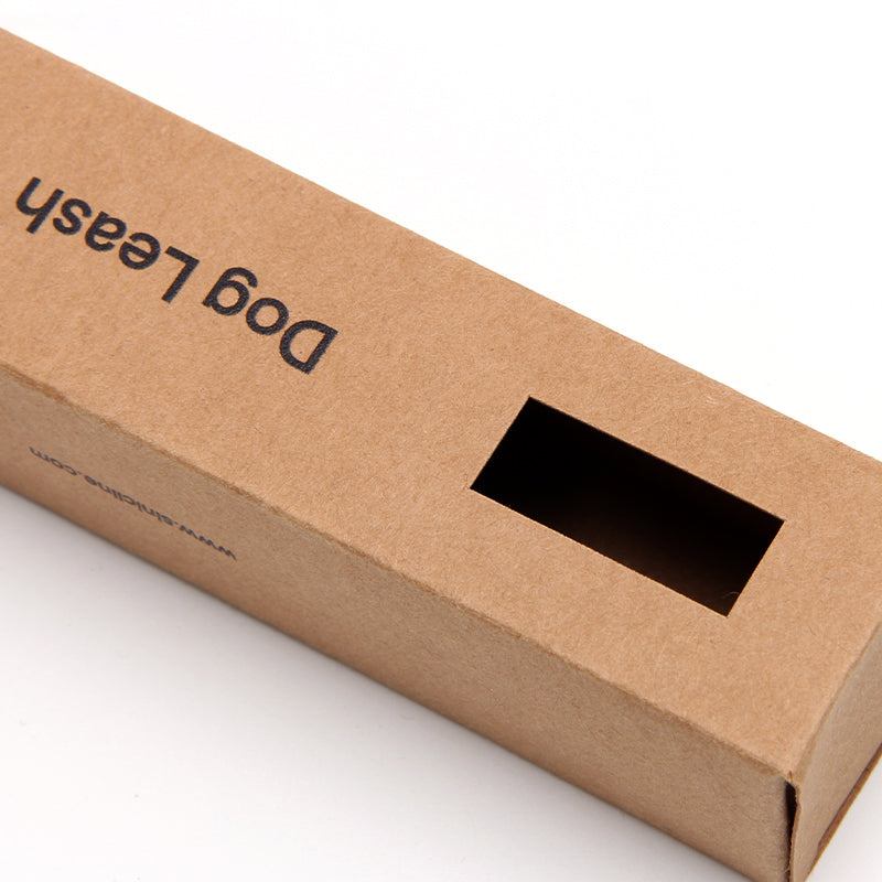 Custom Kraft Paper Hanging Box for Dog Leash Packaging