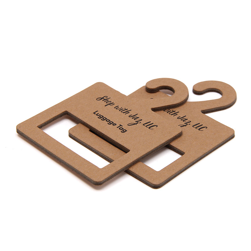 Custom Kraft Paper Hanger for Luggage Tags