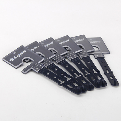 OEM ODM Frosted Cover Plastic Belt Hangers For Closet