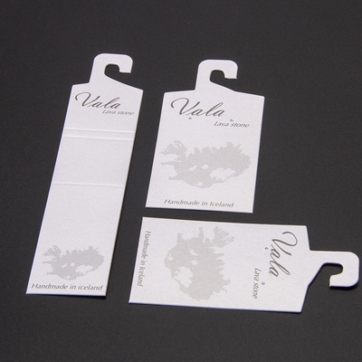 500gsm White Pearl Paper Header Cards