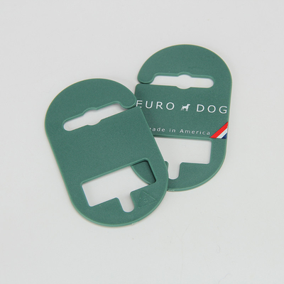 OEM ODM Green PP Dog Harness Hanger 4.8cmx8.8cm