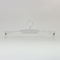 Transparent Plastic Lingerie Hangers PS Material Custom Logo Printing