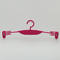 Custom Printing Logo Plastic Lingerie Hangers Rose Red Undergarments Hanger