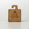 Customized 6.5g Eco Friendly Cardboard Hangers For Wristband