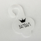 OEM ODM 1.8g White Plastic Hooks Silver Foiling Logo