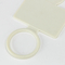 White Rectangle Plastic Scarf Holder Hanger Customized Logo Closet Scarf Organizer